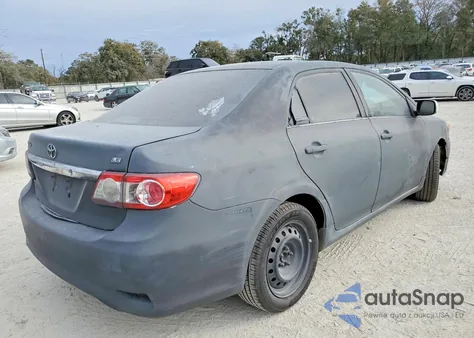 2013 Toyota Corolla Base из США, поврежденный, VIN 5YFBU4EE7DP105607